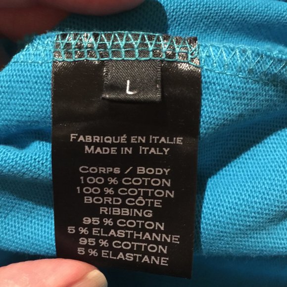 Balmain Paris Made in ITALY Men Turquoise Long Hooded Sweatshirt Sweater New - Picture 4 of 12